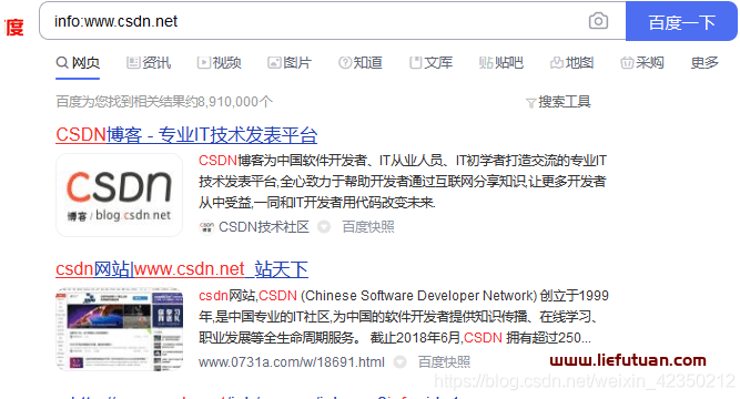 百度搜索技巧语法大全