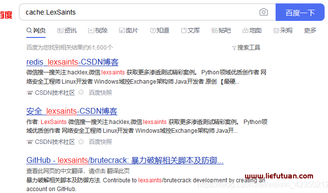 百度搜索技巧语法大全