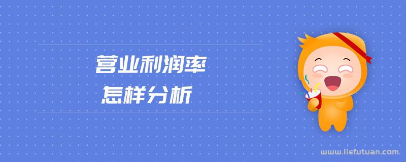营业利润率怎样分析（教你营业利润率如何改善）-猎富团