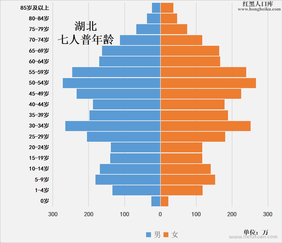 2022年湖北总人口数是多少？-猎富团