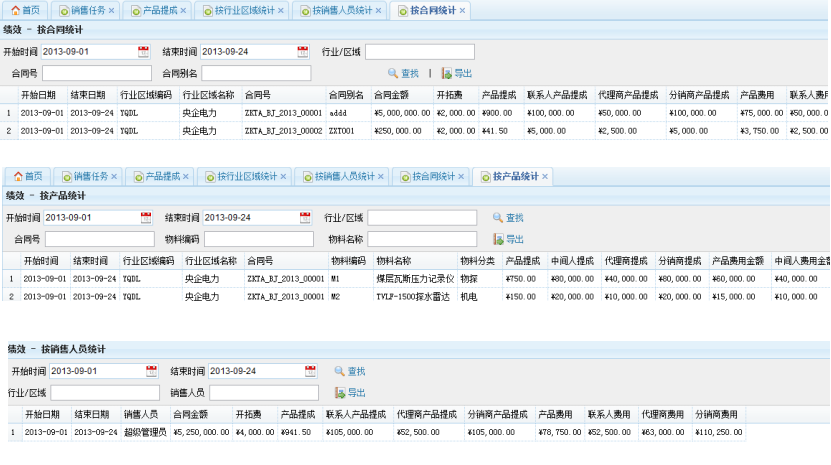 销售客户管理系统crm