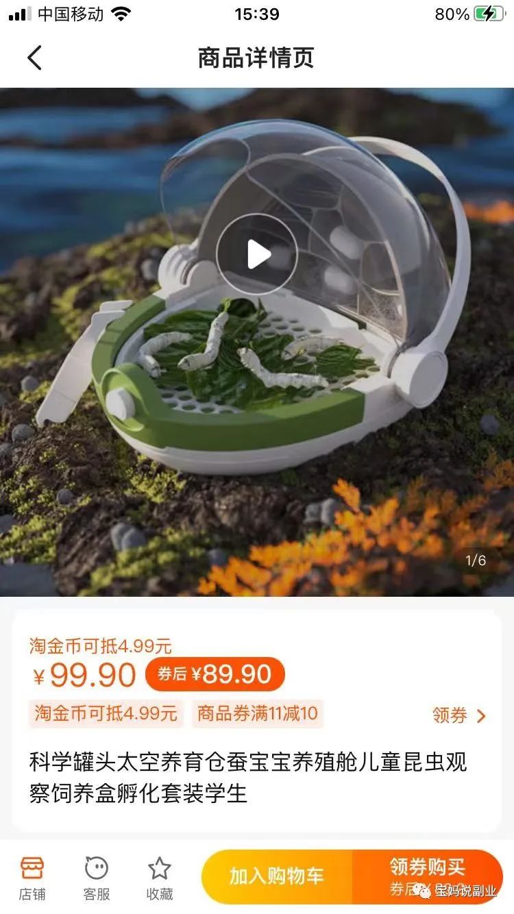 卖蚕宝宝、卖桑叶：一个非常适合农村宝妈的闲鱼小项目