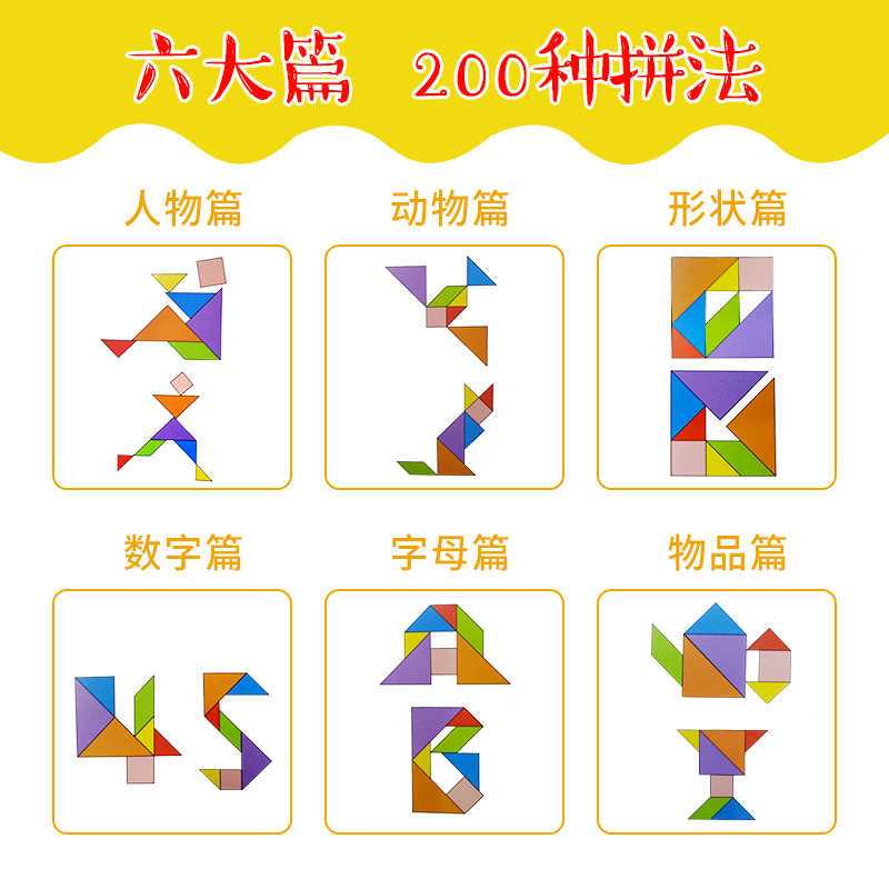 拼图迷必备!了解七巧板拼图原图,让你的拼图技巧更上一层楼 拼图迷必备!了解七巧板拼图原图,让你的拼图技巧更上一层楼