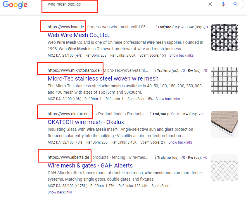 如何用谷歌站点Google Site搜索指令寻找外贸客户