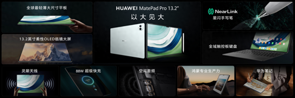 华为平板全面进化，MatePad Pro 13.2英寸推出，助力打破边界-猎富团