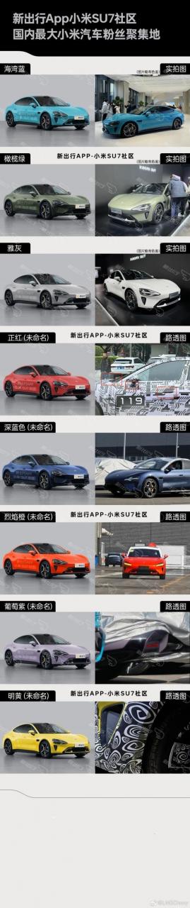 雷军晒小米SU7实拍照,网友:说个价格好让我死心 雷军晒小米SU7实拍照,网友:说个价格好让我死心