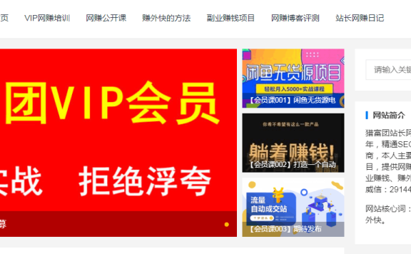 为什么要自建网站赚钱,网站赚钱是唯一的长久发展之路